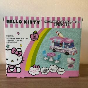 Brand New Hello Kitty Ice Cream Truck Building Set - 125 pieces